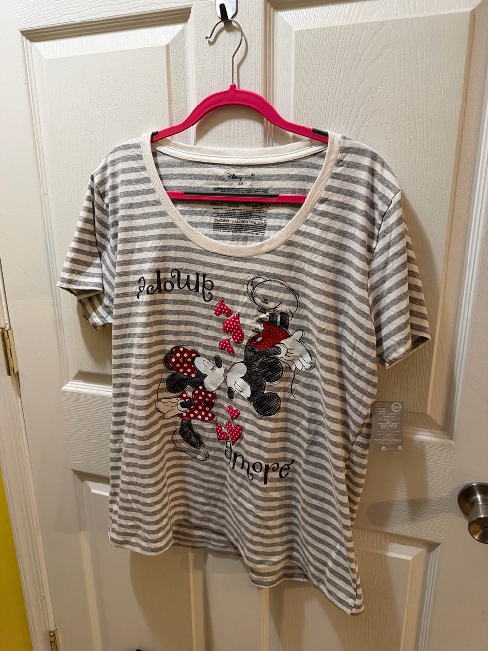 NWT Woman’s Disney Mickey and Minnie T-Shirt